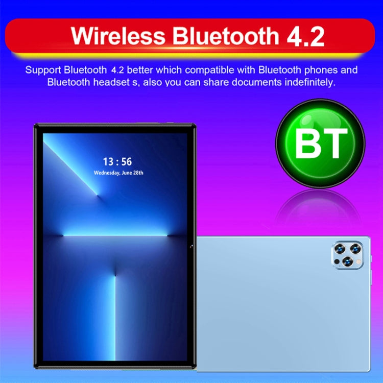 P60 4G Phone Call Tablet PC, 10.1 inch, 4GB+64GB, Android 8.0 MTK6797 Deca Core 2.1GHz, Dual SIM, Support GPS, OTG, WiFi, BT (White) - 10.1 inch by PMC TechLife | Online Shopping South Africa | PMC TechLife