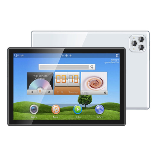 BDF P50 4G LTE Tablet PC, 10.1 inch, 8GB+128GB, Android 12.0 MTK6762 Octa Core, Support Dual SIM & Bluetooth & WiFi, EU Plug(White) - free shipping - PMC Jewellery - Order now!