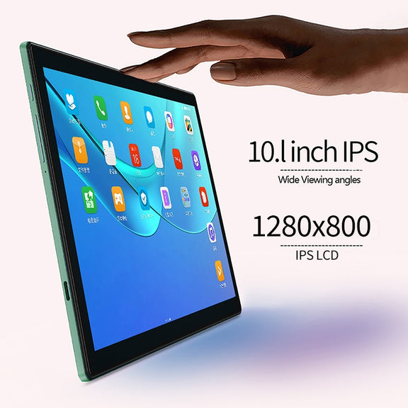 BDF P50 4G LTE Tablet PC, 10.1 inch, 8GB+128GB, Android 12.0 MTK6762 Octa Core, Support Dual SIM & Bluetooth & WiFi, EU Plug(Green)