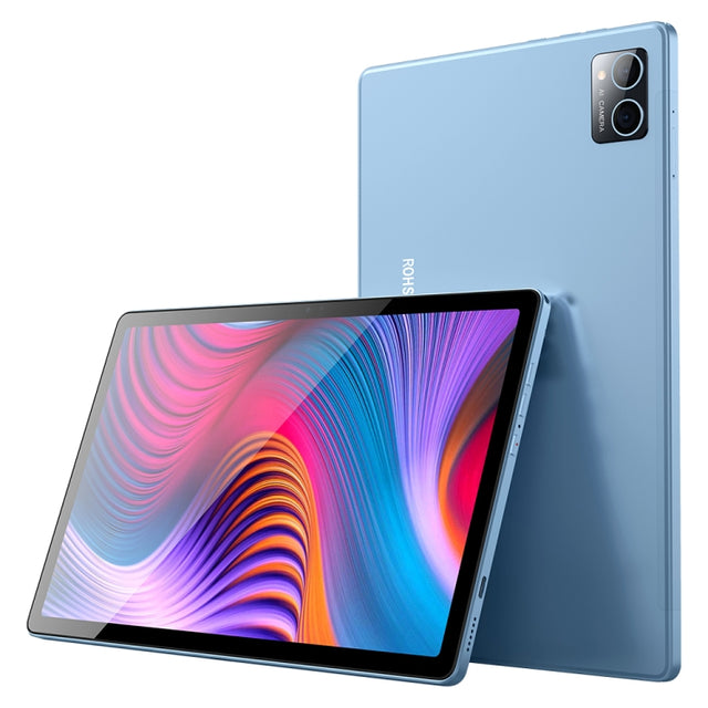 BDF P60 4G LTE Tablet PC, 10.36 inch, 8GB+128GB, Android 11.0 MTK6762 Octa Core, Support Dual SIM & Bluetooth & WiFi, EU Plug(Sky Blue)