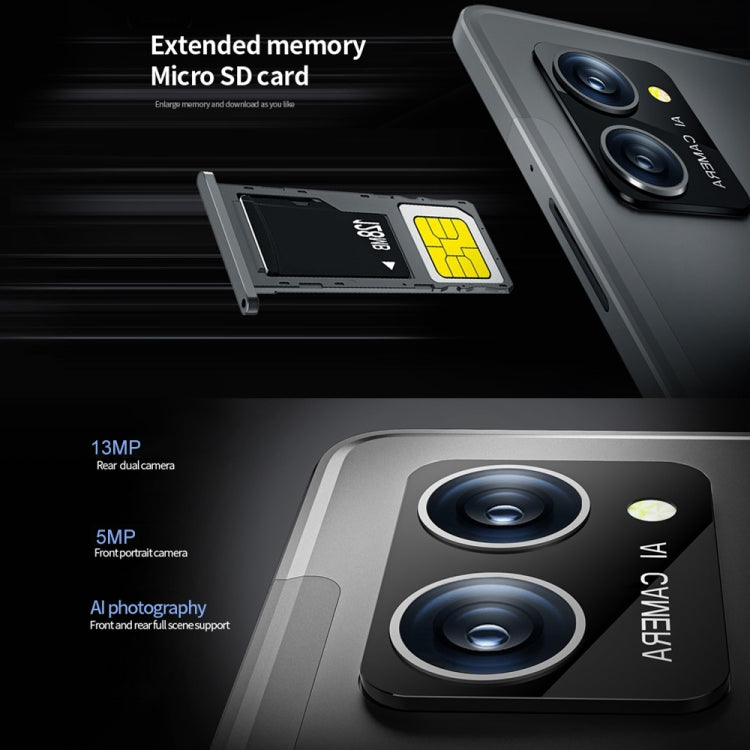 BDF P60 4G LTE Tablet PC, 10.36 inch, 8GB+128GB, Android 11.0 MTK6762 Octa Core, Support Dual SIM & Bluetooth & WiFi, EU Plug(Sky Blue) - free shipping - PMC TechLife - Order now!