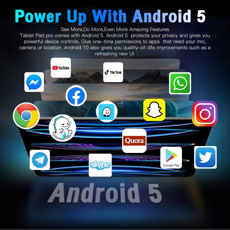 Tab14 / P14 Phone Call Tablet, 1GB+16GB, 8.0 inch Screen, Face Identification, Android 5.0 MTK6582 Quad Core, Network: 3G, GPS, OTG(Purple) - 7.0-8.0 inch by PMC TechLife | Online Shopping South Africa | PMC TechLife