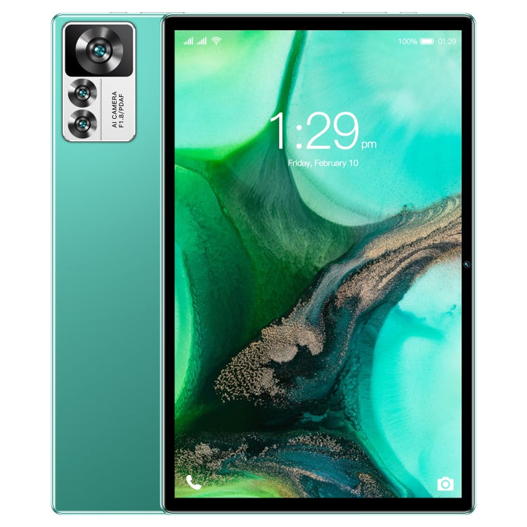 12S Pro 4G LTE Tablet PC, 10.1 inch, 4GB+64GB, Android 8.1  MTK6755 Octa-core 2.0GHz, Support Dual SIM / WiFi / Bluetooth / GPS (Green) - 10.1 inch by PMC TechLife | Online Shopping South Africa | PMC TechLife