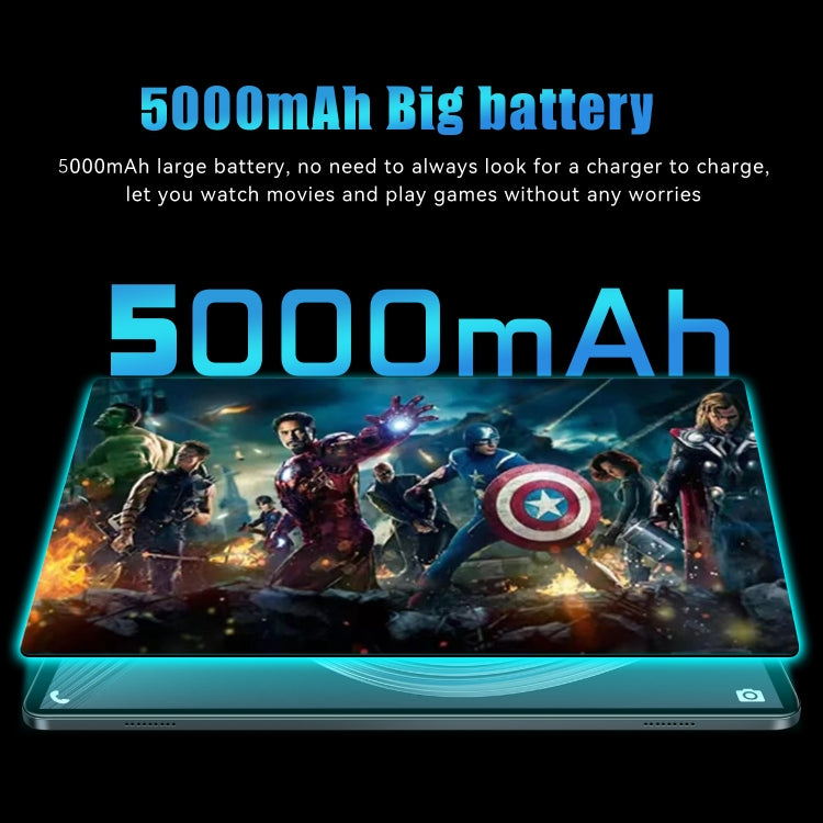 12S Pro 4G LTE Tablet PC, 10.1 inch, 4GB+64GB, Android 8.1  MTK6755 Octa-core 2.0GHz, Support Dual SIM / WiFi / Bluetooth / GPS (White) - 10.1 inch by PMC TechLife | Online Shopping South Africa | PMC TechLife