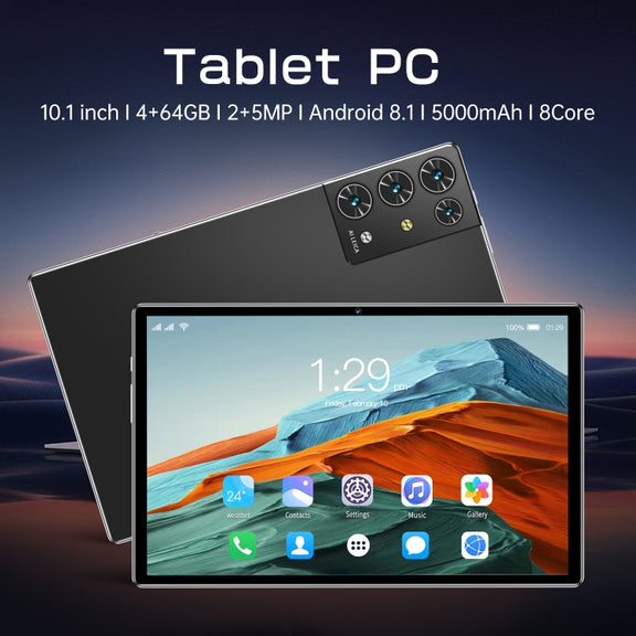 S30 Pro 4G LTE Tablet PC, 10.1 inch, 4GB+64GB, Android 8.1  MTK6755 Octa-core 2.0GHz, Support Dual SIM / WiFi / Bluetooth / GPS(Gold)
