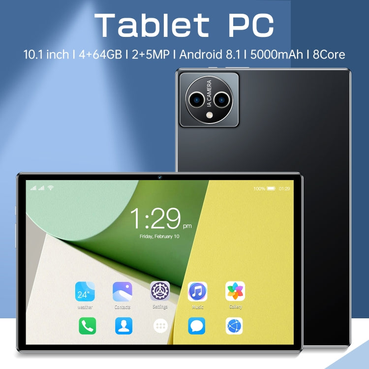 X15 4G LTE Tablet PC, 10.1 inch, 4GB+64GB, Android 8.1  MTK6755 Octa-core 2.0GHz, Support Dual SIM / WiFi / Bluetooth / GPS (Black) - free shipping - PMC Jewellery - Order now!