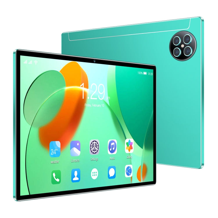 X90 4G LTE Tablet PC, 10.1 inch, 4GB+64GB, Android 8.1  MTK6755 Octa-core 2.0GHz, Support Dual SIM / WiFi / Bluetooth / GPS (Green)