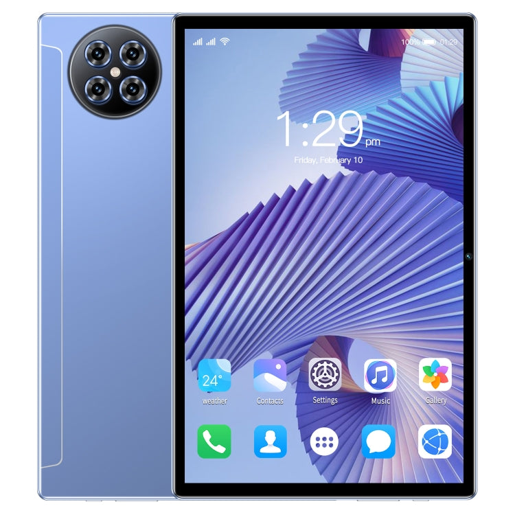 X90 4G LTE Tablet PC, 10.1 inch, 4GB+64GB, Android 8.1  MTK6755 Octa-core 2.0GHz, Support Dual SIM / WiFi / Bluetooth / GPS (Purple) - 10.1 inch by PMC TechLife | Online Shopping South Africa | PMC TechLife