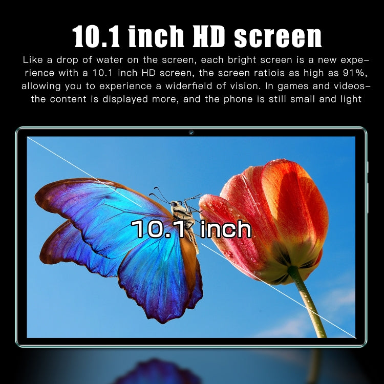 X90 4G LTE Tablet PC, 10.1 inch, 4GB+64GB, Android 8.1  MTK6755 Octa-core 2.0GHz, Support Dual SIM / WiFi / Bluetooth / GPS (Green)
