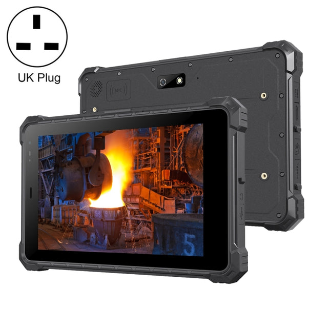 CENAVA A80ST 4G Rugged Tablet, 8 inch, 4GB+64GB, IP68 Water-resistant Shockproof Dustproof, Android 10.0 MT6771 Octa Core, Support GPS/WiFi/BT/NFC, UK Plug