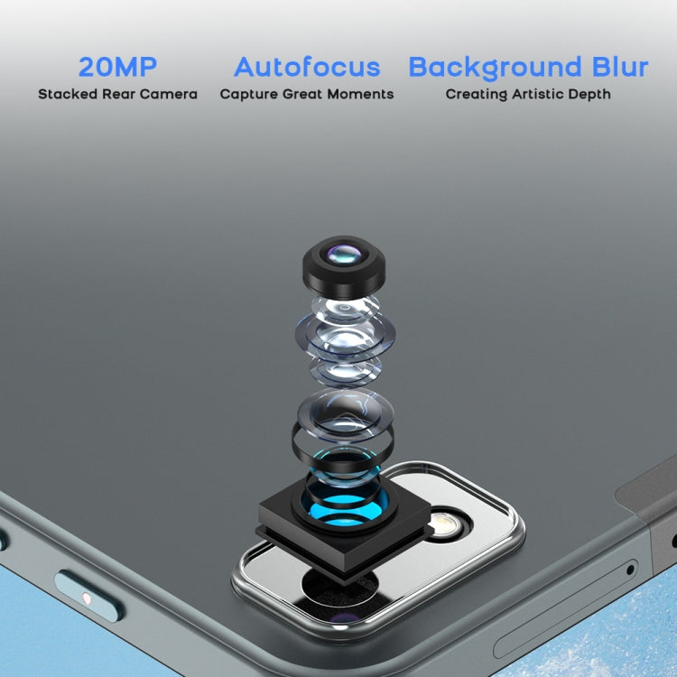 HEADWOLF Hpad2 4G LTE, 10.95 inch, 8GB+256GB, Android 11 Unisoc T618 Octa Core up to 2.0GHz, Support Dual SIM & WiFi & Bluetooth, Global Version with Google Play, US Plug(Space Grey) - free shipping - PMC Jewellery - Order now!