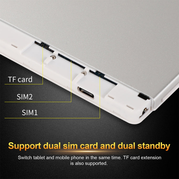 P15 Tab15 3G Phone Call Tablet PC, 10.1 inch, 1GB+32GB, Android 5.1 MT6592 Quad Core, Support Dual SIM, WiFi, BT, GPS(Gold)
