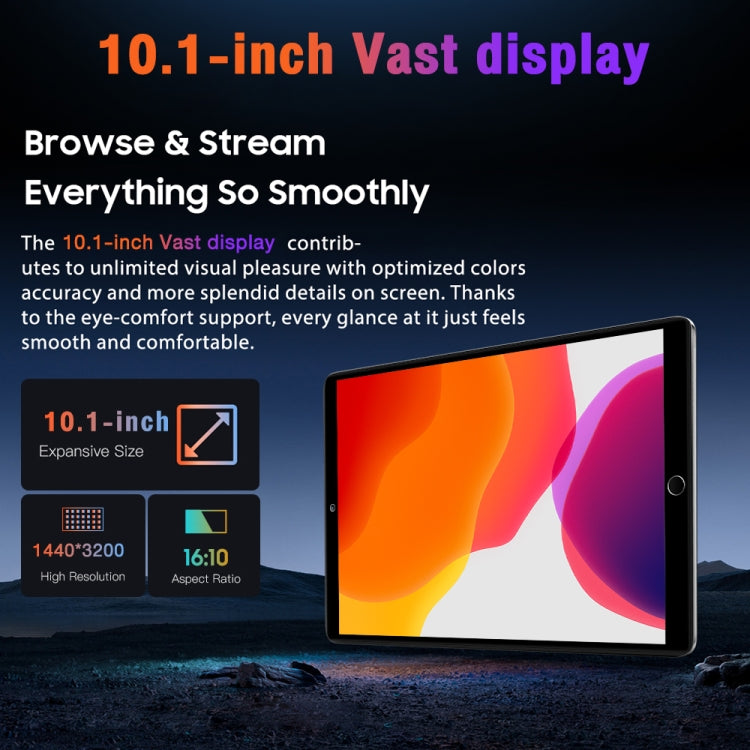 P15 Tab15 3G Phone Call Tablet PC, 10.1 inch, 1GB+32GB, Android 5.1 MT6592 Quad Core, Support Dual SIM, WiFi, BT, GPS(Gold)
