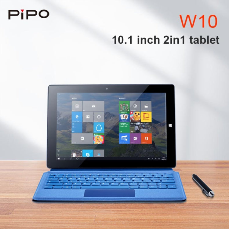 PiPO W10 2 in 1 Tablet PC, 10.1 inch, 6GB+64GB, Windows 10 System, Intel Gemini Lake N4120 Quad Core up to 2.6GHz, with Keyboard & Stylus Pen, Support Dual Band WiFi & Bluetooth & TF Card & HDMI, US Plug - free shipping - PMC Jewellery - Order now!