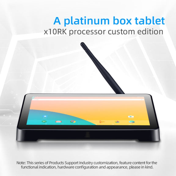 X10RK Mini Tablet PC Box, 10.1 inch, 2GB+32GB, Android 8.1 RK3326 Quad-core Cortex A35 up to 1.5GHz Support WiFi & Bluetooth & TF Card & HDMI & RJ45, US Plug (Black) - All in One PC by PMC TechLife | Online Shopping South Africa | PMC TechLife