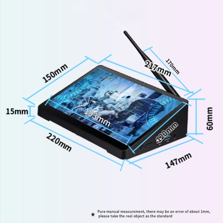 PiPo X9S All-in-One Mini PC, 9.0 inch, 4GB+64GB, Windows 10 Intel Celeron N4020 Dual Core up to 2.8GHz, Support WiFi & Bluetooth & TF Card & HDMI & RJ45, US Plug (Black) - free shipping - PMC Jewellery - Order now!