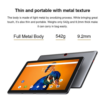 CHUWI Surpad 4G LTE Tablet PC, 10.1 inch, 4GB+128GB, Android 10.0, Helio MT6771V Octa Core up to 2.0GHz, Support Dual SIM & OTG & Bluetooth & Dual Band WiFi, EU Plug (Black+Grey) - free shipping - PMC Jewellery - Order now!