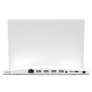 10.1 inch IPS Screen All in One PC, 1GB+16GB, Android 6.0, Quad Core Cortex A17, 1.2G, RK3128, Support RJ45 & Bluetooth & WiFi & TF Card & HDMI (White)