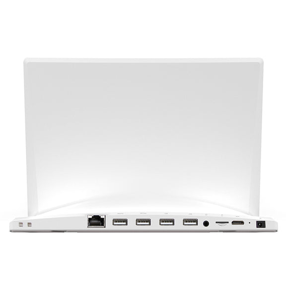 10.1 inch IPS Screen All in One PC, 1GB+16GB, Android 6.0, Quad Core Cortex A17, 1.2G, RK3128, Support RJ45 & Bluetooth & WiFi & TF Card & HDMI (White)