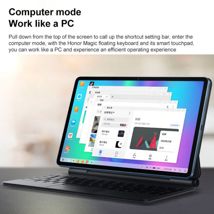 Honor Tablet V7 Pro WiFi BRT-W09, 11 inch, 8GB+128GB, MagicUI 5.0(Android R) MediaTek 1300T Octa Core, Support Dual WiFi / Bluetooth / GPS, Not Support Google Play(Silver) - free shipping - PMC TechLife - Order now!
