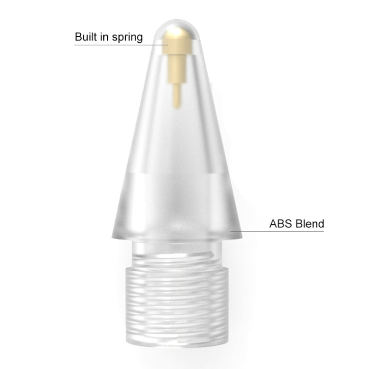 2 PCS 5.0 Crystal Diamond Needle Stylus Pen Tip For Apple Pencil 1 / 2 - Pencil Accessories by PMC TechLife | Online Shopping South Africa | PMC TechLife