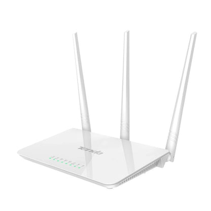 Tenda F3 Wireless 2.4GHz 300Mbps WiFi Router with 3*5dBi External Antennas(White) - free shipping - PMC Jewellery - Order now!