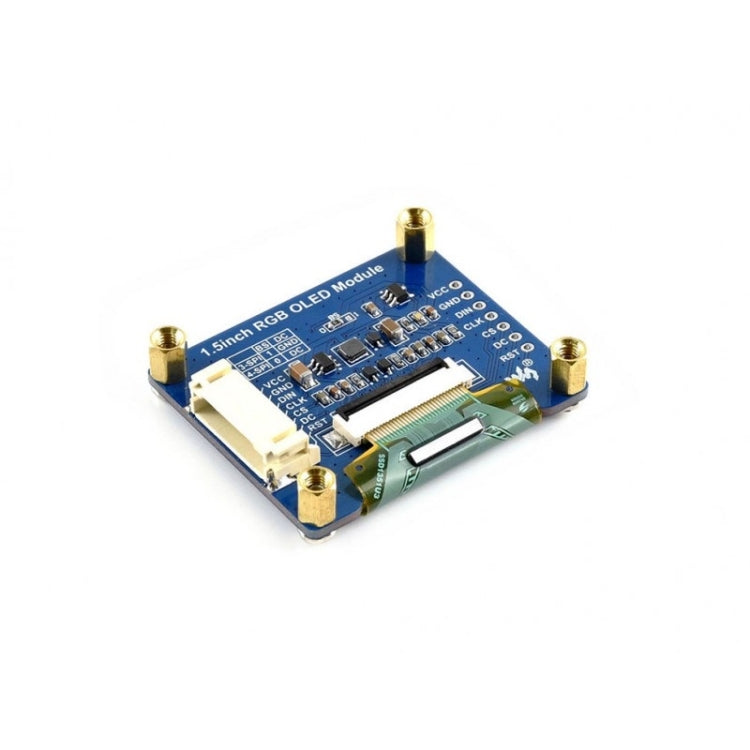 Waveshare General 1.5 inch 128x128 16-bit High Color RGB OLED Display Module - free shipping - PMC TechLife - Order now!