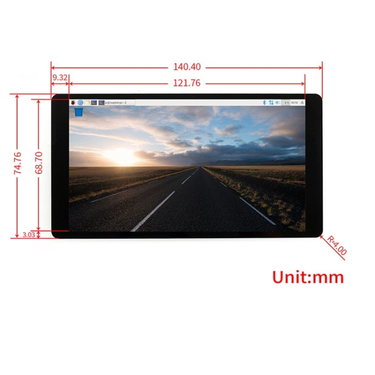 Waveshare 5.5 inch 1080x1920 Capacitive Touch Screen AMOLED with Toughened Glass Cover, HDMI interface, Supports Multi Systems - free shipping - PMC Jewellery - Order now!