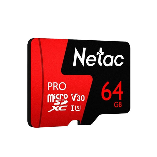 Netac P500 PRO 64GB U3 Speed Level Automobile Data Recorder Monitor Camera Memory Card TF Card - Micro SD Card by Netac | Online Shopping South Africa | PMC Jewellery | Buy Now Pay Later Mobicred
