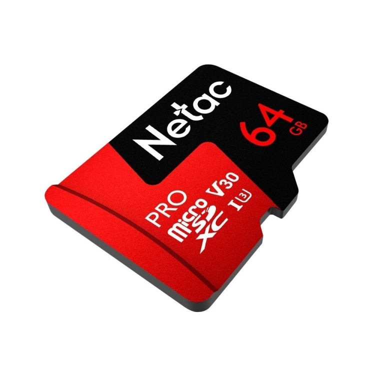 Netac P500 PRO 64GB U3 Speed Level Automobile Data Recorder Monitor Camera Memory Card TF Card - Micro SD Card by Netac | Online Shopping South Africa | PMC Jewellery | Buy Now Pay Later Mobicred