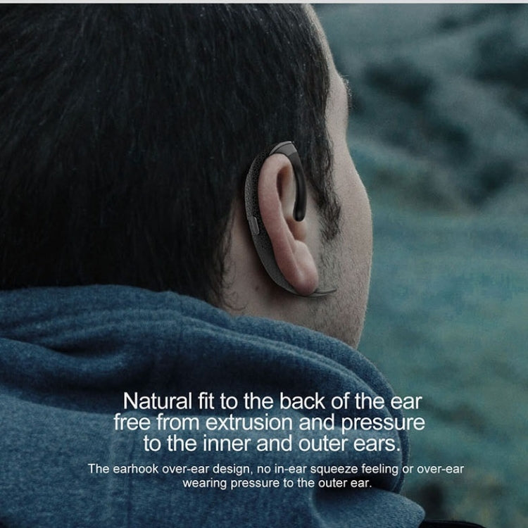 OVEVO Ear-hanging Business Style Wireless Bluetooth Earphone Headset