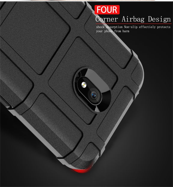 Shockproof Protector Cover Full Coverage Silicone Case for Nokia 2.2 (Black)