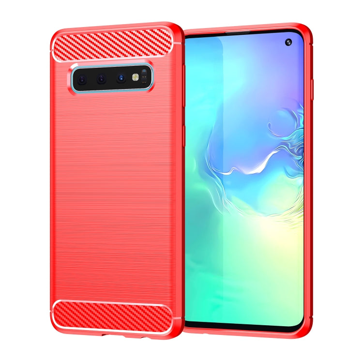 Brushed Texture Carbon Fiber TPU Case for Galaxy S10 - free shipping - PMC TechLife - Order now!