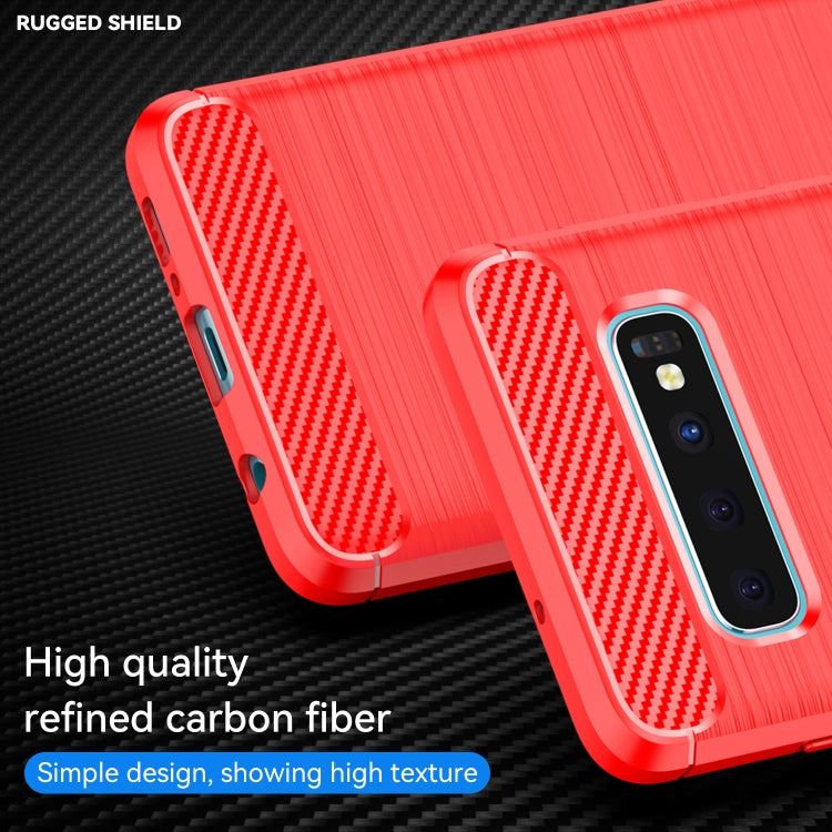 Brushed Texture Carbon Fiber TPU Case for Galaxy S10 - free shipping - PMC TechLife - Order now!