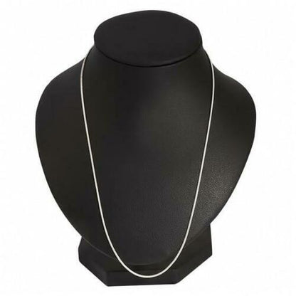 1.5 mm Solid Sterling Silver 925 Italian Round Snake Chain necklace - free shipping - PMC Jewellery - Order now!
